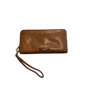 Fossil Brown Wallet 8 in x 4 in
